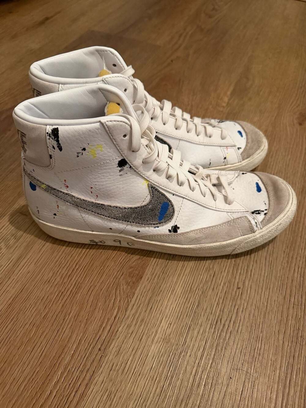Nike Blazer Mid '77 Vintage Paint Splatter Size 10